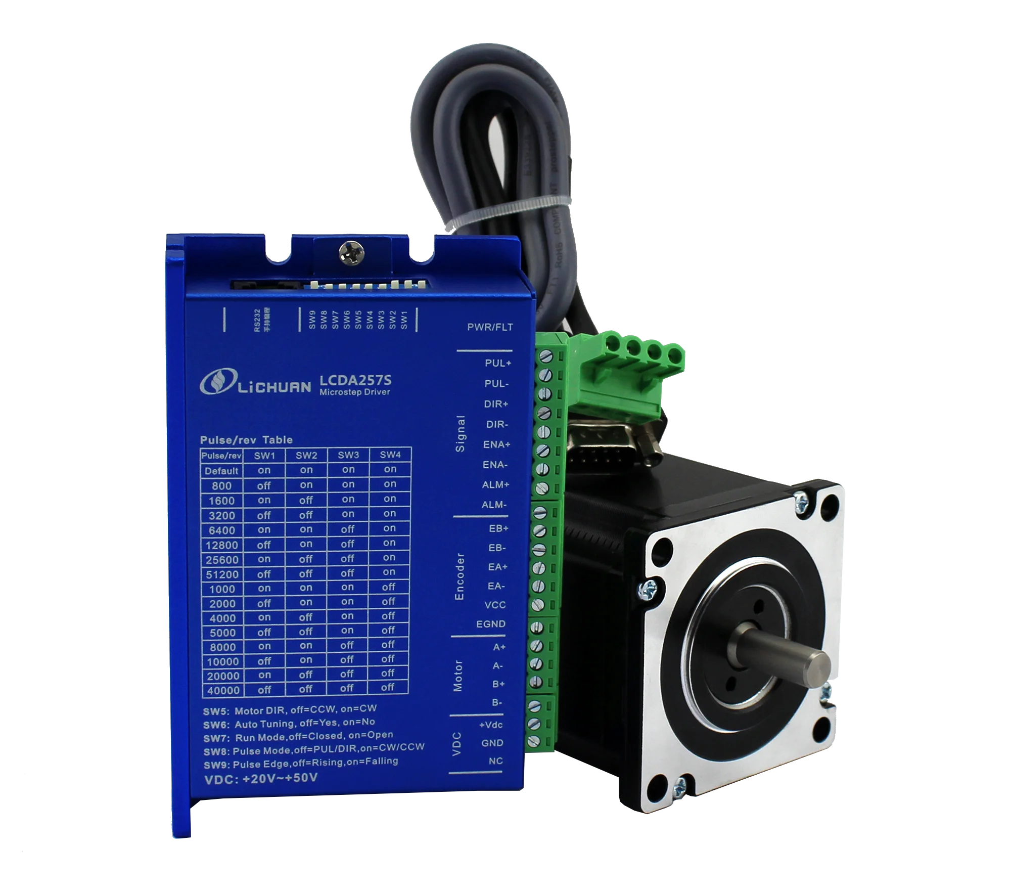 Nema 23 Closed Loop Stepper Motor Driver Kit - محرك ستيبر ذو حلقة مغلقة ثنائي