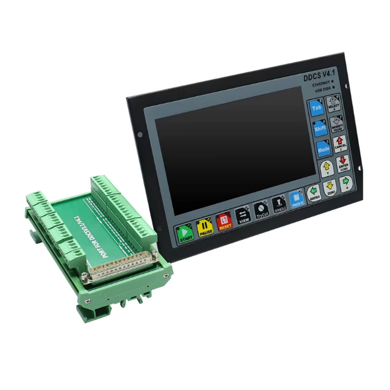 DDCSV4.1 وحدة تحكم الحركة المس - مراجعة Ddcs V4.1 4 Axis Cnc Offline Controller وسعره
