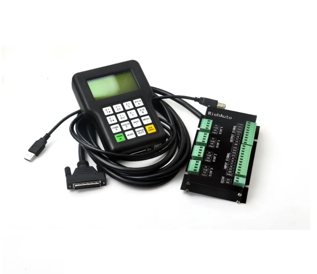 وحدة تحكم Richauto DSP ثلاثية  - مراجعة Richauto A11 Dsp Controller 3 Axis وسعره
