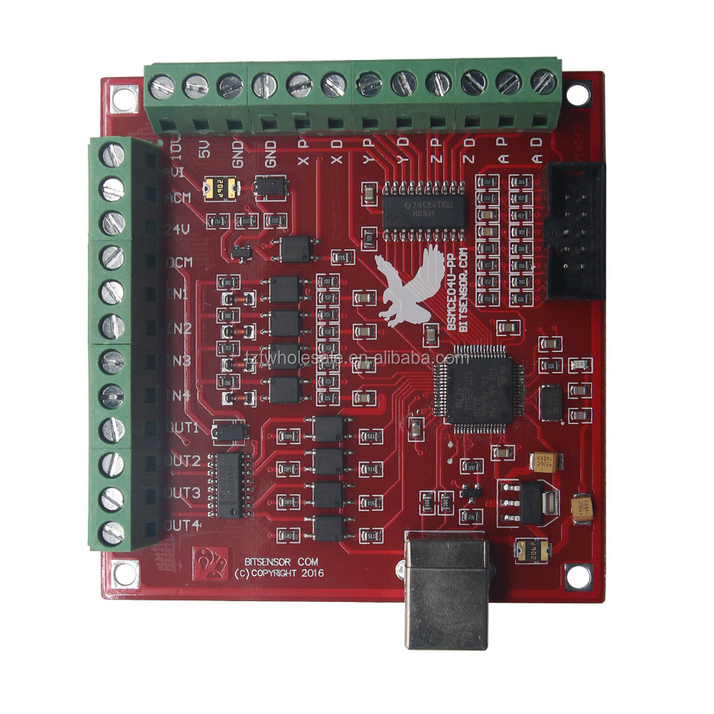 لوحة تحكم CNC USB MACH3 بتردد  - مراجعة Mach3 Usb Cnc Controller 4 Axis 100Khz وسعره