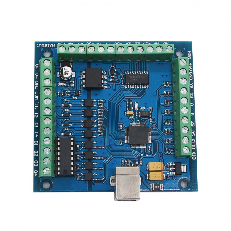 بطاقة تحكم CNC عبر USB بأربعة  - مراجعة Mach3 Usb Cnc Controller 4 Axis 100Khz وسعره