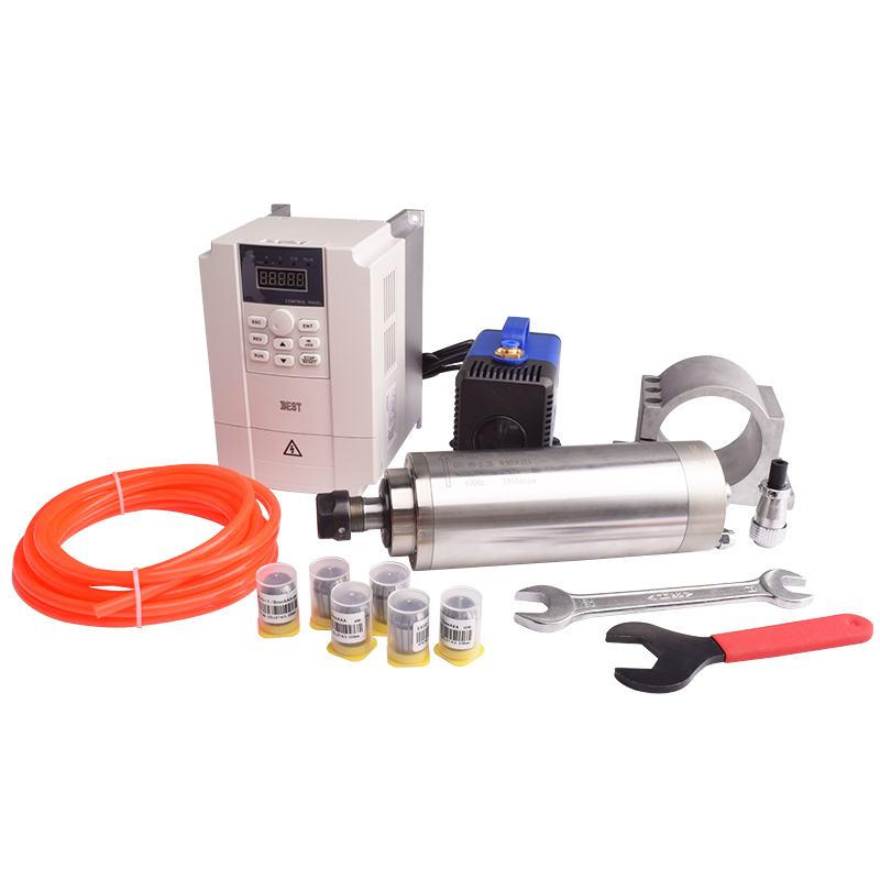 مجموعة محاور GDZ عالية السرعة  - مراجعة 2.2Kw Water Cooled Spindle Kit Vfd وسعره