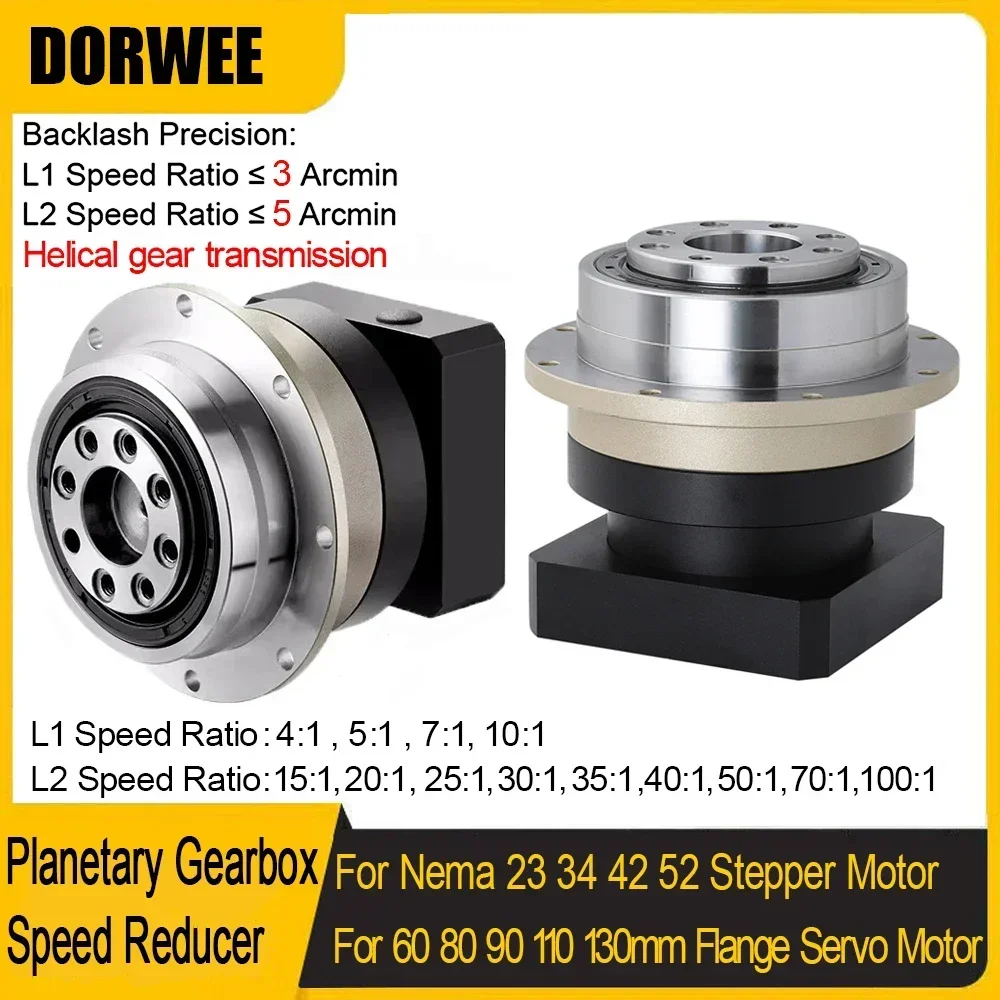 علبة التروس الكوكبية عالية الد - مراجعة Planetary Gearbox Reducer Nema 23 34 وسعره